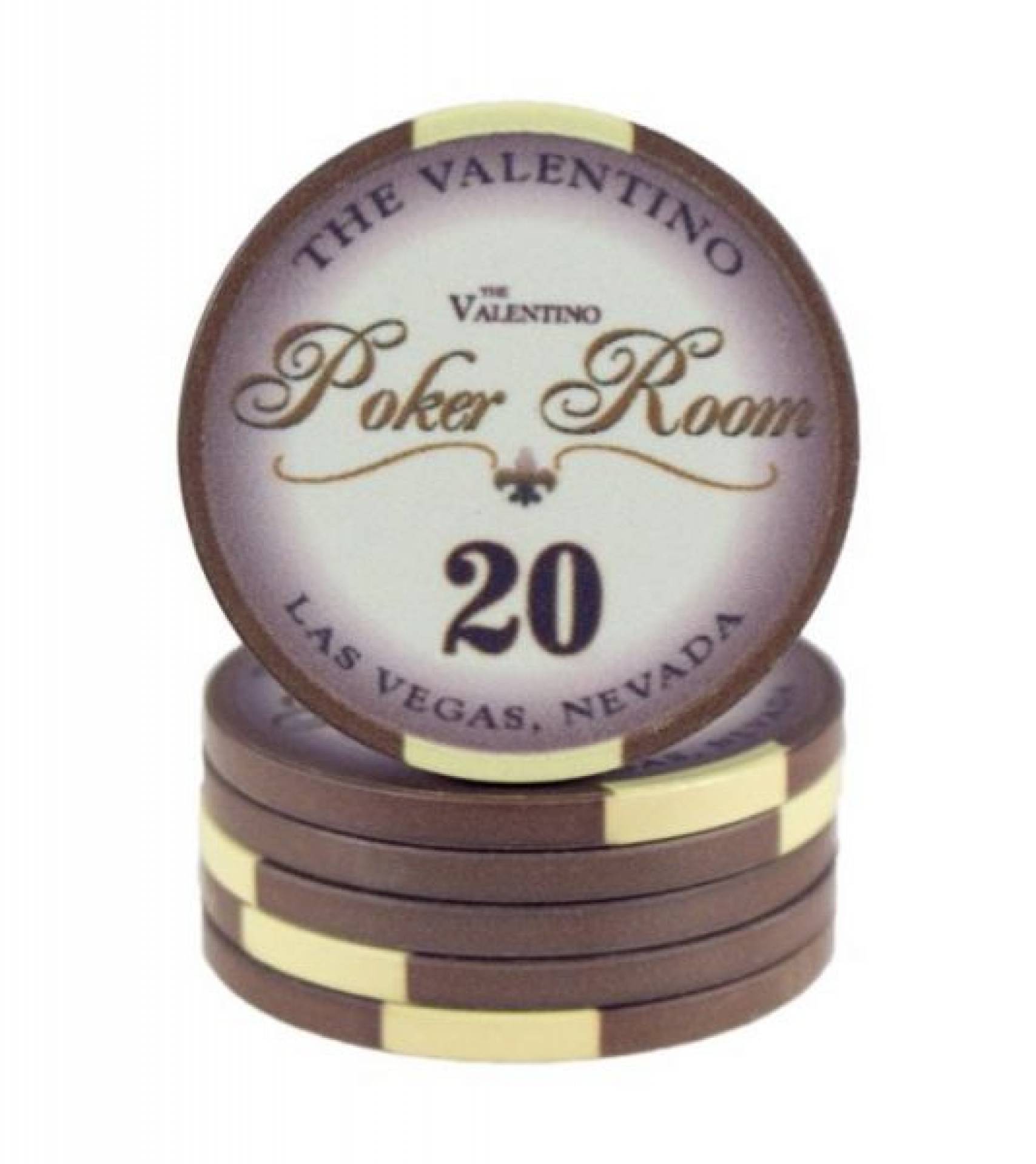 Poker chip Valentino - hodnota 20