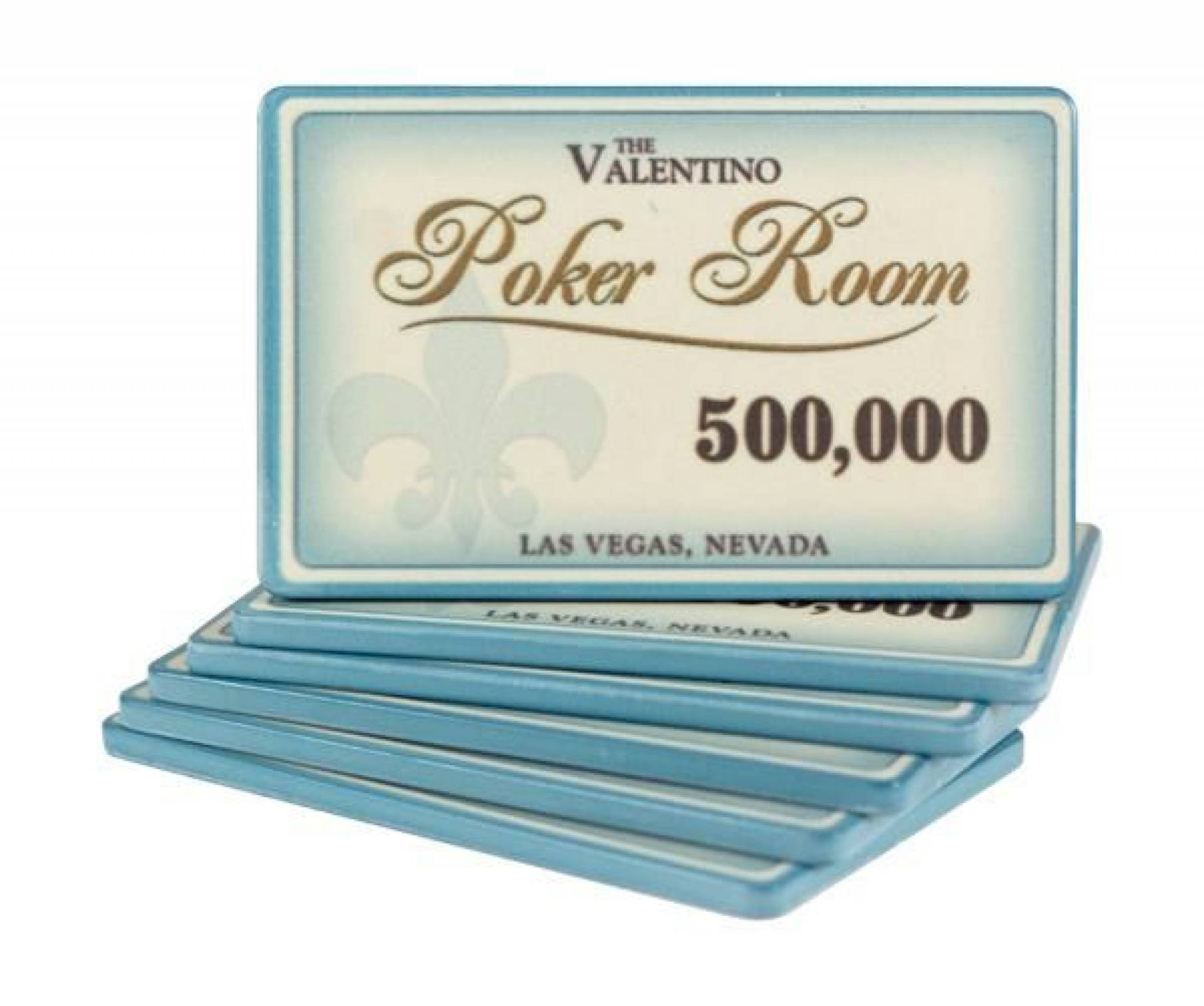 Poker plaketa Valentino - hodnota 500.000