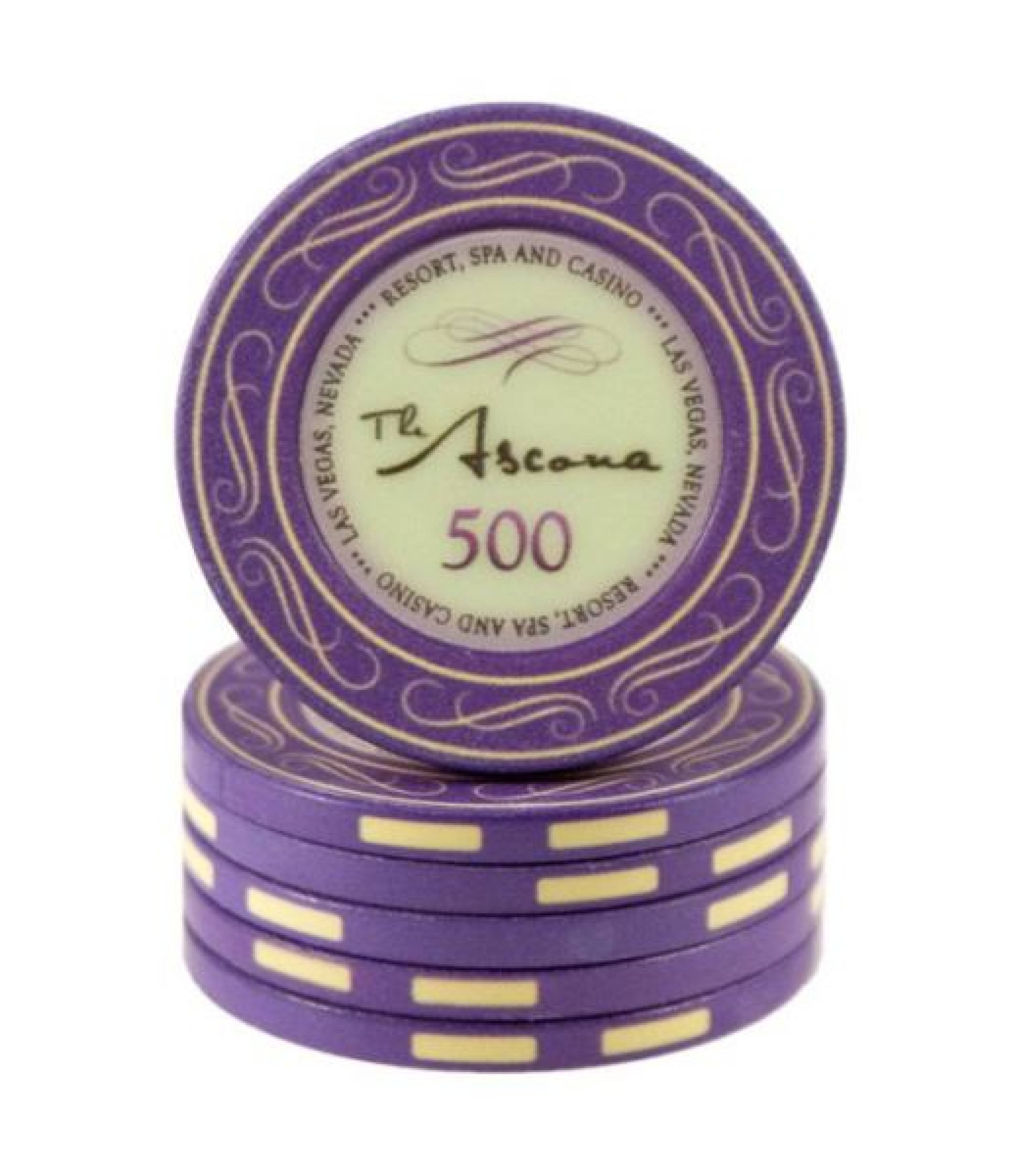 Poker chip The Ascona - hodnota 500