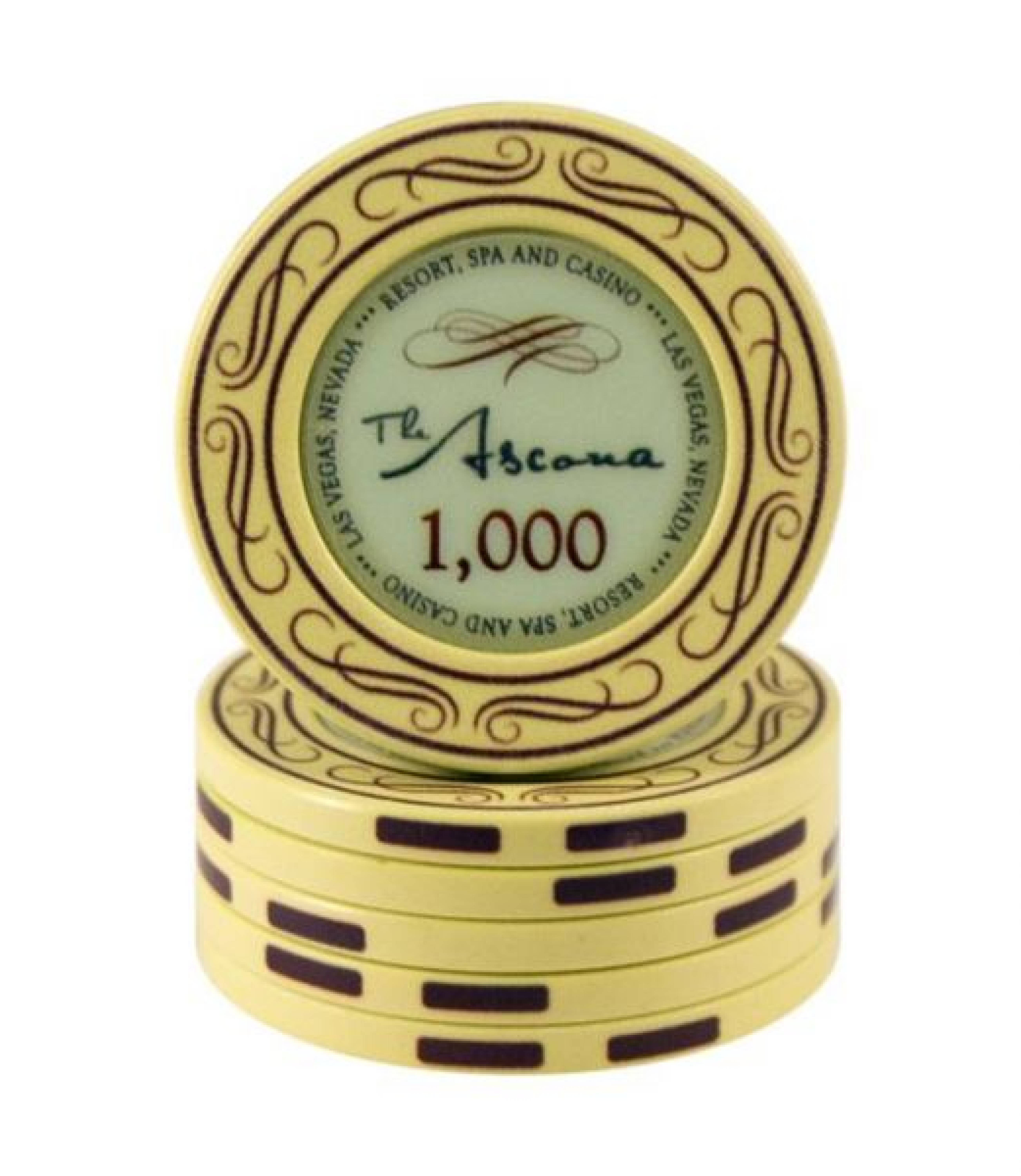 Poker chip The Ascona - hodnota 1000