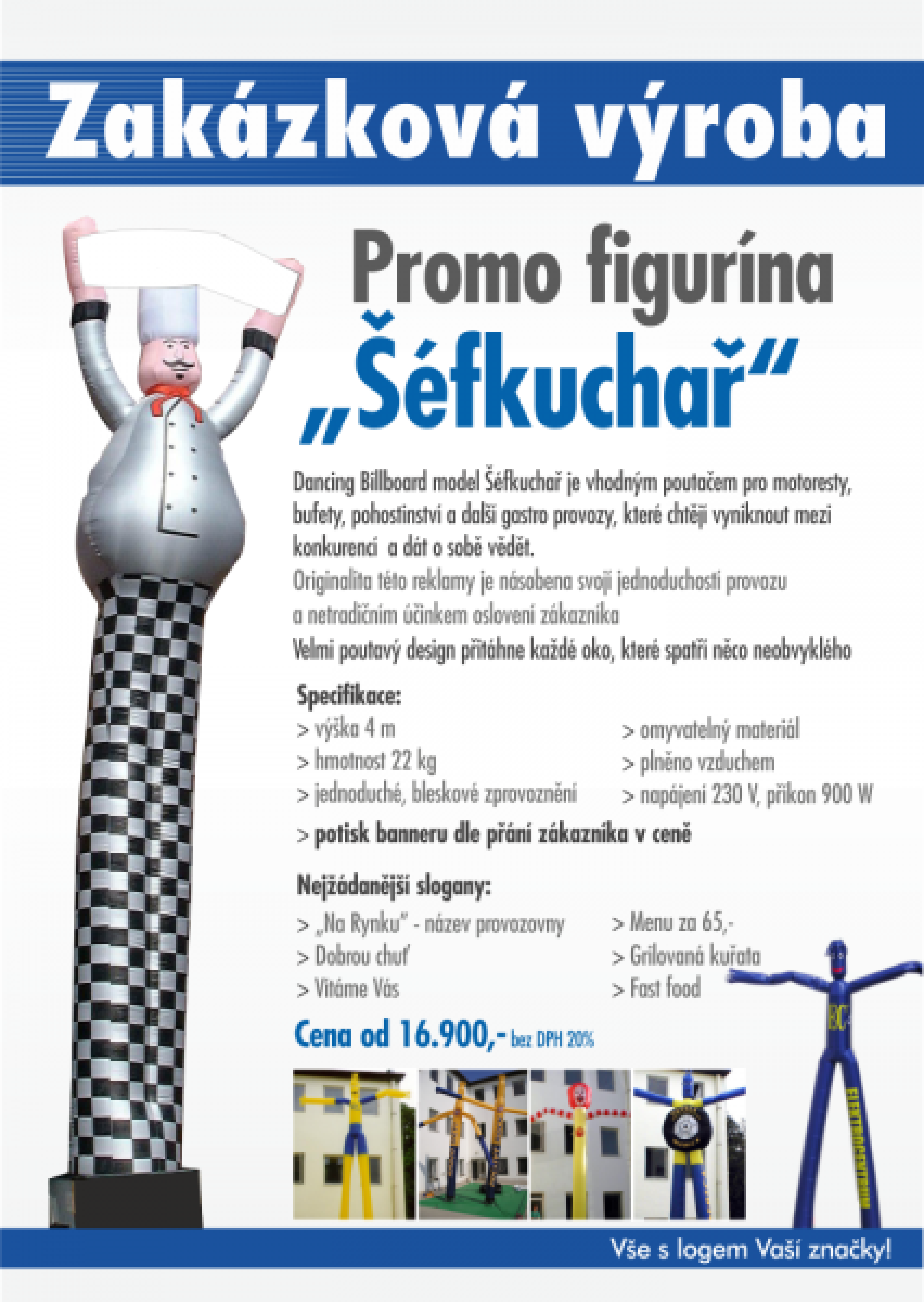 vzduchem poháněna reklama