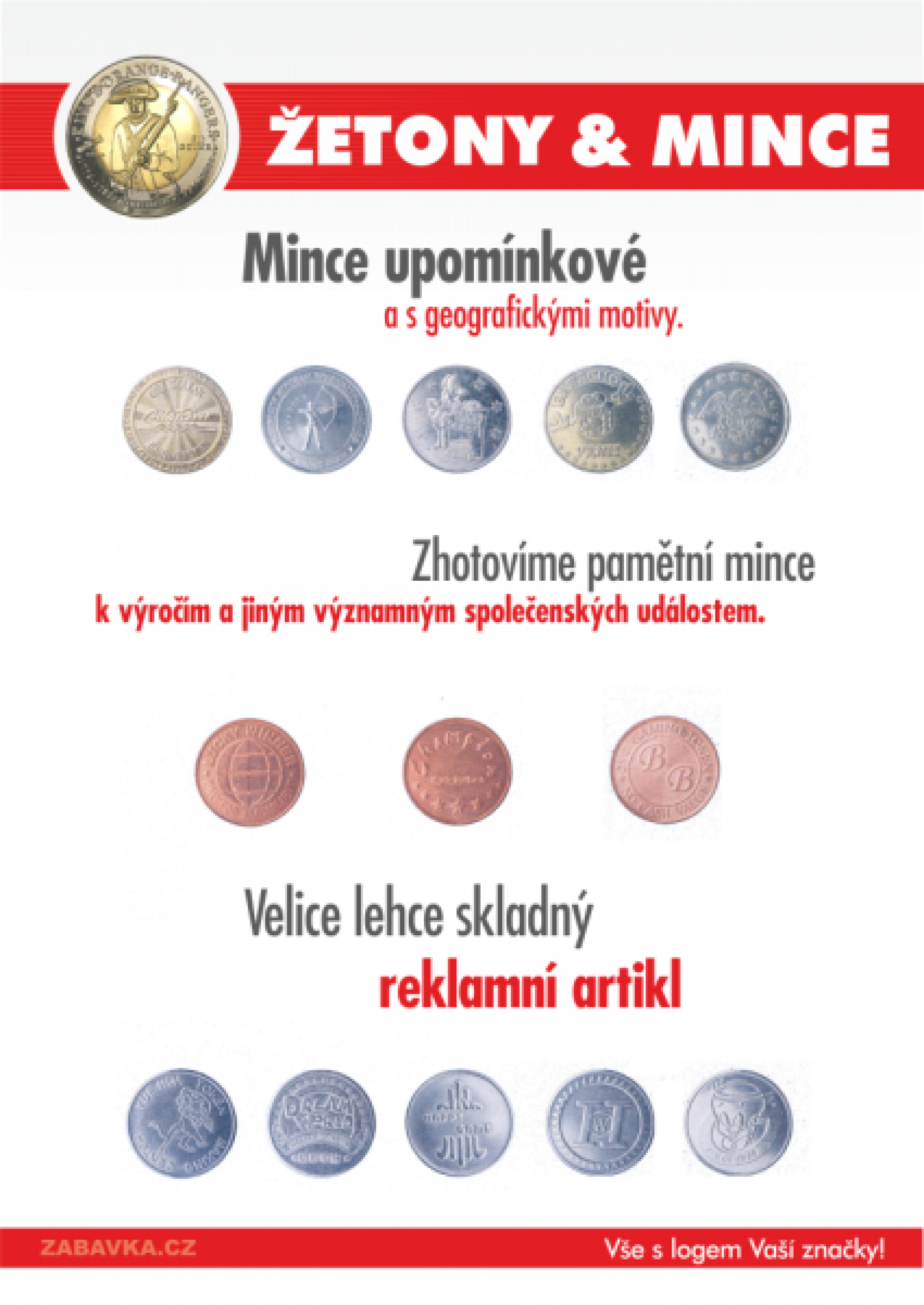 Mince a žetony