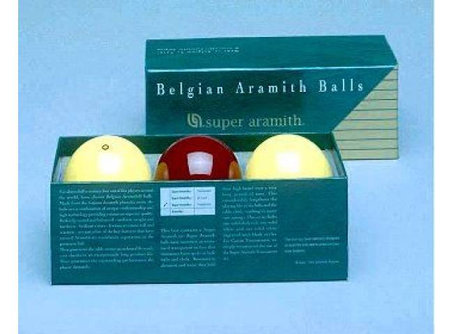 Karambolové koule Super Aramith Traditional 61,5mm (3ks)