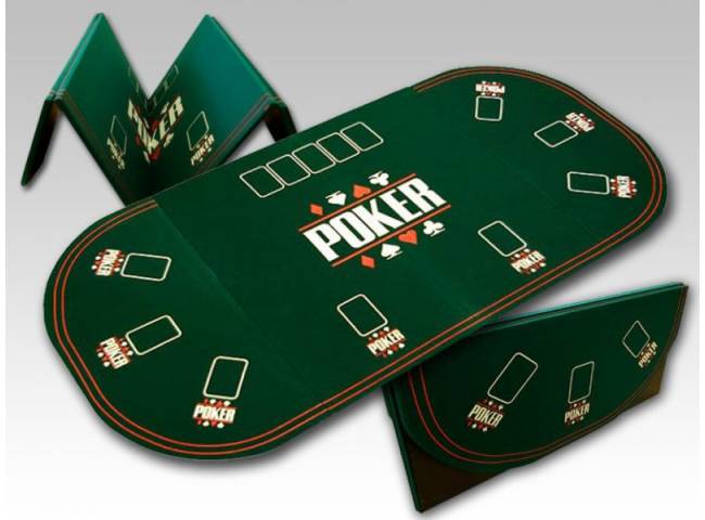 Skládací dřevěná deska Poker PARTY s potiskem