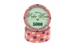 Poker chip Valentino - hodnota 5000