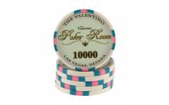 Poker chip Valentino - hodnota 10000