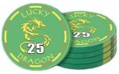 Poker chip Lucky Dragon - hodnota 25