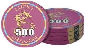 lucky dragon poker chips